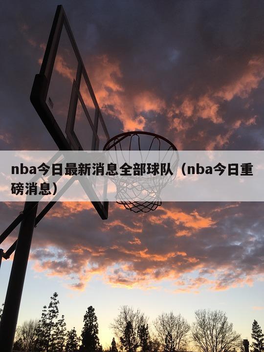 nba今日最新消息全部球队（nba今日重磅消息）