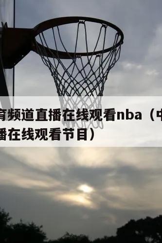 中央体育频道直播在线观看nba（中央体育频道直播在线观看节目）